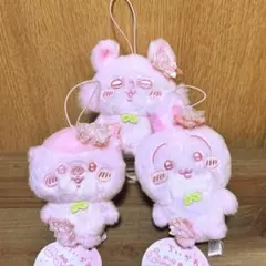 ちいかわ ぬいぱれっと さくらいろ うさぎ モモンガ くりまんじゅう セット