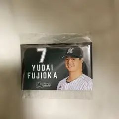 【お値下げしました！】千葉ロッテマリーンズ　藤岡裕大選手　缶バッチ