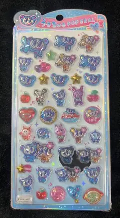 うるちゅるポップシール キャラクターグッズ