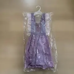 ラプンツェル キッズ ドレス エプロンドレス 100cm ディズニー ワンピースのサムネイル