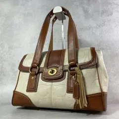 vintage coach old archive y2k tote bag