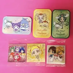 プリキュア5 缶ケースとシールセット