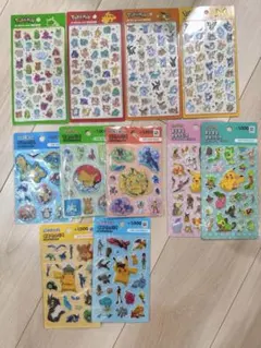 ポケモン 3D立体シールセット　韓国