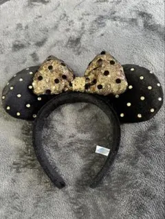 ディズニー ミニーマウス スパンコール カチューシャ