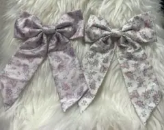 Maison de FLEUR メゾンドフルール リボン バレッタ 2種セット