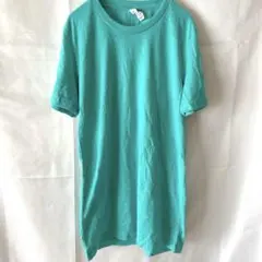【美品】BELLA+CANVAS Tシャツ XS ターコイズブルー 米国ブランド