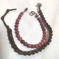 ◆最終お値下げ❗️◆天然石のブレスレットまとめて2本セット