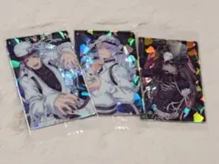 ツイステ ウエハースカード フロイド、アズール、リドル 3点セット