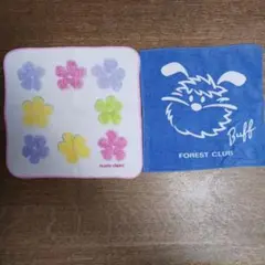 タオルハンカチ　2枚