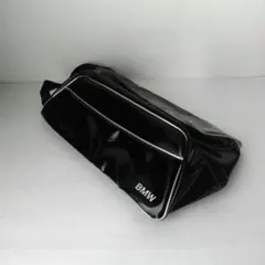 BMW　エナメル　シューズケース　黒