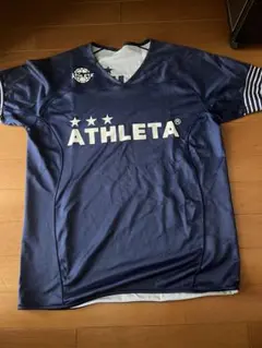 ATHLETA ネイビー 半袖シャツ