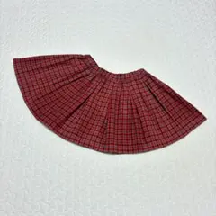[美品]ファミリア チェックスカート 80cm