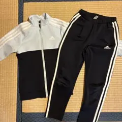 adidas ジャージ上下 紺色140&130cm セット