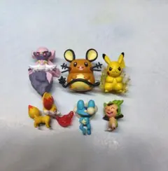 ポケモン フィギュアセット 6体 ミニ ピカチュウ ディアンシー XY