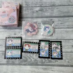 フリューくじ 忍たま乱太郎 桜もちぴこの段 アクリルスタンド 缶バッジ セット