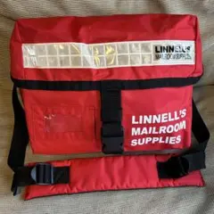 【希少】マイケルリンネルMICHAEL LINNELL メッセンジャーバッグ 赤