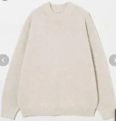 【新品未使用】＜Steven Alan＞ ラムズウール ハイクルーネック ニット