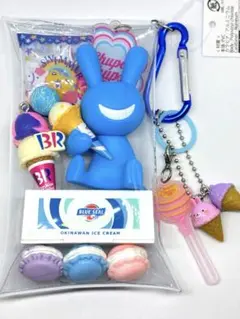 『ブラックラビット』ガチャ詰め合わせ ブルーシール チュッパチャプス スイマー