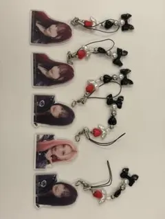 IVE アクリルキーホルダー 5種セット
