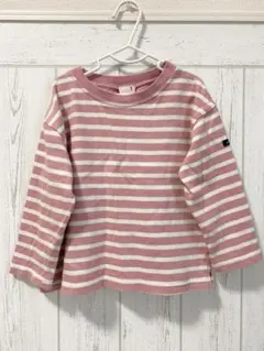 petit main 長袖Tシャツ　ストライプ　100