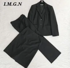 洋服の青山 IMGN フォーマルスーツ セットアップ 3ピース パンツL 洗える