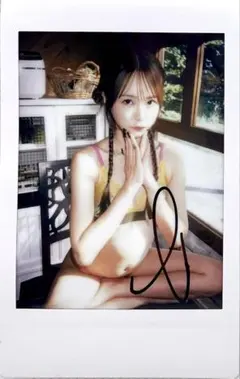 【非売品】【特典チェキ】松本いちか (まつもと) 直筆 サイン チェキ 2