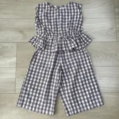 【110サイズ】ペアマノン　コットンセットアップ