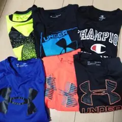 【まとめ売り】男児Tシャツ130、140 アンダーアーマー他