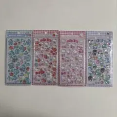 ボンボンドロップシール 4枚セット ハンギョドン サンリオ キティちゃん