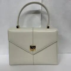 Yves Saint Laurent ハンドバッグ ホワイト レディース