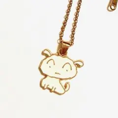 クレヨンしんちゃん シロ ゴールド ネックレス キャラクター アクセサリー