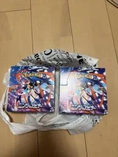は*プ様 ポケモンカードゲーム MEGA ニンジャスピナー BOX 2セット　新