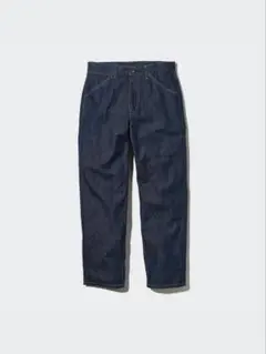 UNIQLワイドフィットジーンズ　ネイビー 29インチ　73.5cm Mサイズ