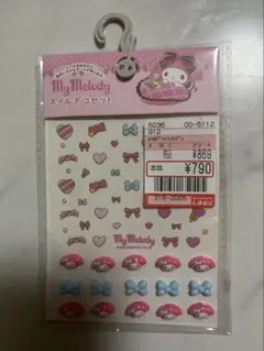 マイメロ ネイルデコセット しまむら ネイル シール デコパーツ