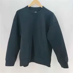 UNIQLO x Theory クルーネック スウェット ブラック系 Lのサムネイル