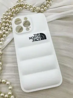 THE NORTH FACE ホワイト iPhone15promaxケース w