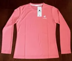 ルコックスポルティフ 長袖Tシャツ レディース Lサイズ ピンク【新品未使用】