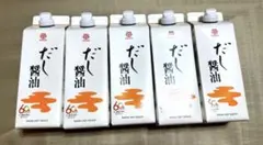 カマダだし醤油500ml 5本セットのサムネイル