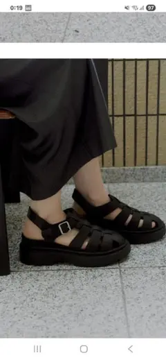 m*o様 ERIKO YAMAGUCHI グルカサンダル ブラック gurkha m*o様 ERIKO YAMAGUCHI グルカサンダル ブラック gurkha - メルカリ