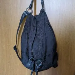 ブラック迷彩柄リュックのサムネイル