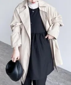 今期 CAPRICIEUX LE'MAGE ドロストスタンドコート サイズ36 今期 CAPRICIEUX LE'MAGE ドロストスタンドコート サイズ36 - メルカリ
