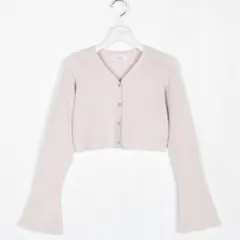 evelyn ビジューUVカーデ ピンクのサムネイル
