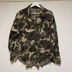 迷彩 長袖シャツ