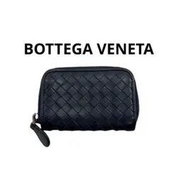 BOTTEGA VENETA ボッテガ イントレチャート コインケース ネイビーのサムネイル