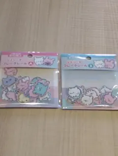 【新品】らぶいーず フレークシール A B