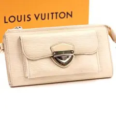 LOUIS VUITTON ポルトフォイユウジェニ エピライン長財布 ホワイト系