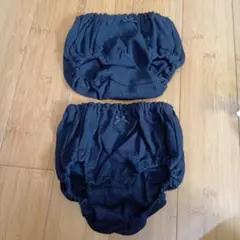 ONE'S FUTURE キッズショーツ ブラック 2枚セット 130cm