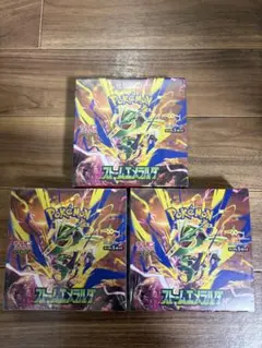 ポケモンカード ストームエメラルダ 3BOX シュリンク付き - メルカリ