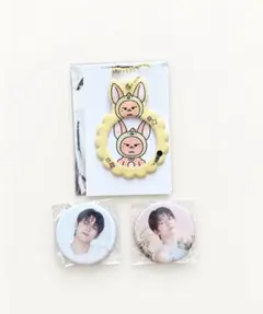 TXT ヨンジュン　ファンチュン　缶バッジ