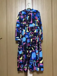 長袖　ワンピース